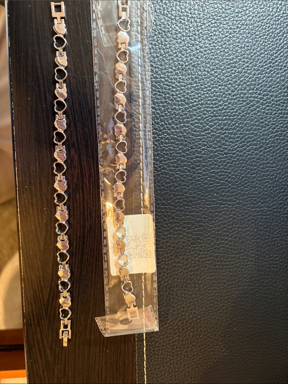 Silver “health” bracelets